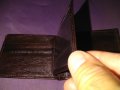 Майкелан портфейл естествена кожа вътрешен цип 115х90мм, снимка 4