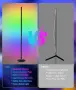 Смарт RGB LED подова лампа с WiFi и Bluetooth, 16 млн цвята, снимка 5