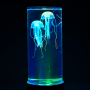 LED нощна лампа аквариум с две медузи, 16 цвята и дистанционно, снимка 4