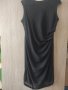 Елегантна ,черна ,дамска рокля размер Л, снимка 9