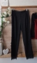 Черен панталон с джобове и дантела ZARA , снимка 5
