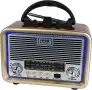 Преносимо ретро радио с Bluetooth, TWS и LED светлини NS-6682BT, снимка 2