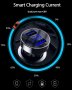 Супер бързо зарядно за кола за телефон-таблет и др.+волтметър 2X Usb Quick Charge, снимка 2