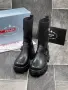 Prada Черни Дамски Боти Тип Чорап Код E254, снимка 1