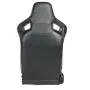 Спортни седалки за МПС – 1053 Черна с червен конец – 1852149 - 1053, снимка 2