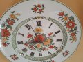 Красив кухненски порцеланов часовник чиния-Junghans, снимка 5