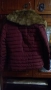Дамско зимно яке цвят бордо, снимка 6
