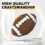 Мини конструктор ръгби топка с 399 части, снимка 4