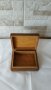 Стара дървена кутия за бижута - украсена с фурнир, снимка 7