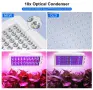 Висяща LED лампа за отглеждане на растения DragonLight BW1000, 45W, пълен спектър, снимка 5