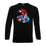 Мъжка тениска Mario Zombie VS Sonic Zombie Игра,Изненада,Подарък,Празник,Повод, снимка 2