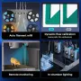 3D принтер Flashforge Creator 5, 4 независими инструментални глави, многоцветен Нулево прочистване н, снимка 5