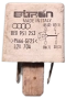 Audi 4-пиново бяло реле 614 (резервна) Подгревна свещ Горивна помпа, 8E0951253 ,12V 70A, снимка 1