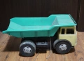 Стара соц пластмасова играчка камион самосвал КДН Габрово, снимка 1