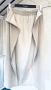 Стилна дълга бежова пола с цип отпред, снимка 8
