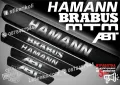 ПРАГОВЕ карбон ABT HAMANN BRABUS MTM фолио стикери, снимка 1