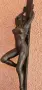 Статуетка на жена - Bronze Garanti Paris, снимка 5