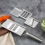 Кухненски инструмент за ренде с дръжка и три приставки, снимка 2