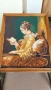 Гоблен "Момиче с книга", снимка 2
