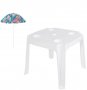 Къмпинг маса, Пластмасова маса за чадър, и поставка за чаши, 44х44х39см