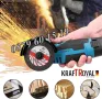 Мини акумулаторен ъглошлайф с 2 батерии 24V 6Ah, снимка 2