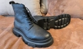 Чисто нови кожени мъжки боти на BOSS , снимка 3