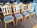 Трапезни столове масив внос от Холандия, снимка 2