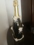 Украсена бутилка шампанско за сватбен ден