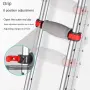 Подлакътни проходилки височинно регулируеми алуминиеви 150kg меки подложки за предпазване на ръката , снимка 4