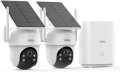AOSU 2K комплект безжични камери за наблюдение 2+1, снимка 1 - HD камери - 44281225