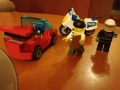 Lego мотори - оригинални Лего мотоциклети и полицай с престъпник, снимка 11