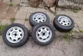 Джанти с гуми общо 7 бр.за поло голф и други 4х100 13 цола , снимка 1