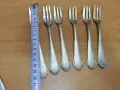 стари дълбоко посребрени вилички , снимка 2