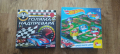 ЛОТ две детски настолни игри: hot wheels + голямата надпревара, снимка 1