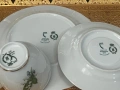 Троен сет порцелан Момина Сълза , снимка 11