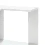 vidaXL Ъглова етажерка 5 нива бял 50x50x179 см инженерно дърво, снимка 7