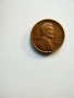 Lincoln Wheat Penny 1945 год. - рядка монета пълна с история на USA, снимка 2