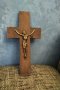  Двойка кръстове дърво бронз, снимка 8