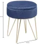 Елегантна табуретка с място за съхранение OTTOMAN O201905B, снимка 3