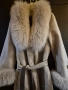 Ново палто алпака и естествен косъм, снимка 1
