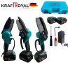 Мини Безжичен Трион за клони 36V 8,0AH 2x Батерии KRAFT , снимка 2