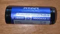 Нова презареждаема Йонно-Литиева Батерия Xtar 26650, снимка 6