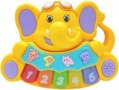 Музикална светеща играчка слонче пиано , снимка 3