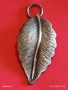 МЕТАЛНА ВИСУЛКА ЛИСТ МНОГО КРАСИВ МОДЕН АКСЕСОАР 52168, снимка 7