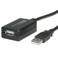 Кабел  USB2.0 A-A M/F+Repeater,12m 12.99.1110 SS301273 Мъжко-Женско, снимка 1 - Друга електроника - 39522158