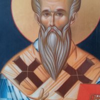 Икона на Свети Климент Охридски icona Sveti Kliment Ohridski, снимка 2 - Икони - 14851301