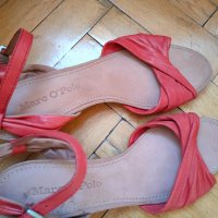 Червени сандали на Marc OPolo, снимка 3 - Сандали - 37678582