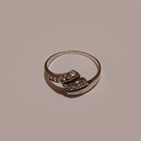 Сребърни пръстени с камъни за жени, снимка 12 - Пръстени - 43250208