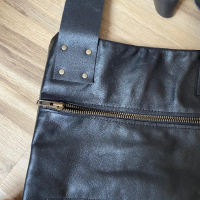 Уникална нова бутикова чанта от естествена кожа Litla flugan ! , снимка 3 - Чанти - 44686890