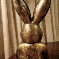 Голям Великденски заек– 35см, снимка 6 - Декорация за дома - 40156768